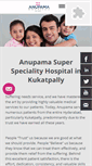 Mobile Screenshot of anupamahospitals.com
